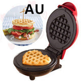 Mini Waffle Maker Waffle Home Children'S Breakfast Machine Portable Electric Baking Pan Light Food Machine